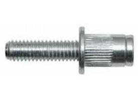 Заклепка винтовая с плоским бортом