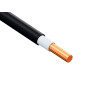 Кабель силовой медный ВВГ нг ( А ) LS 1*6 , белый